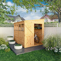 8 x 6 Woodsman Shiplap Pent - Styrene