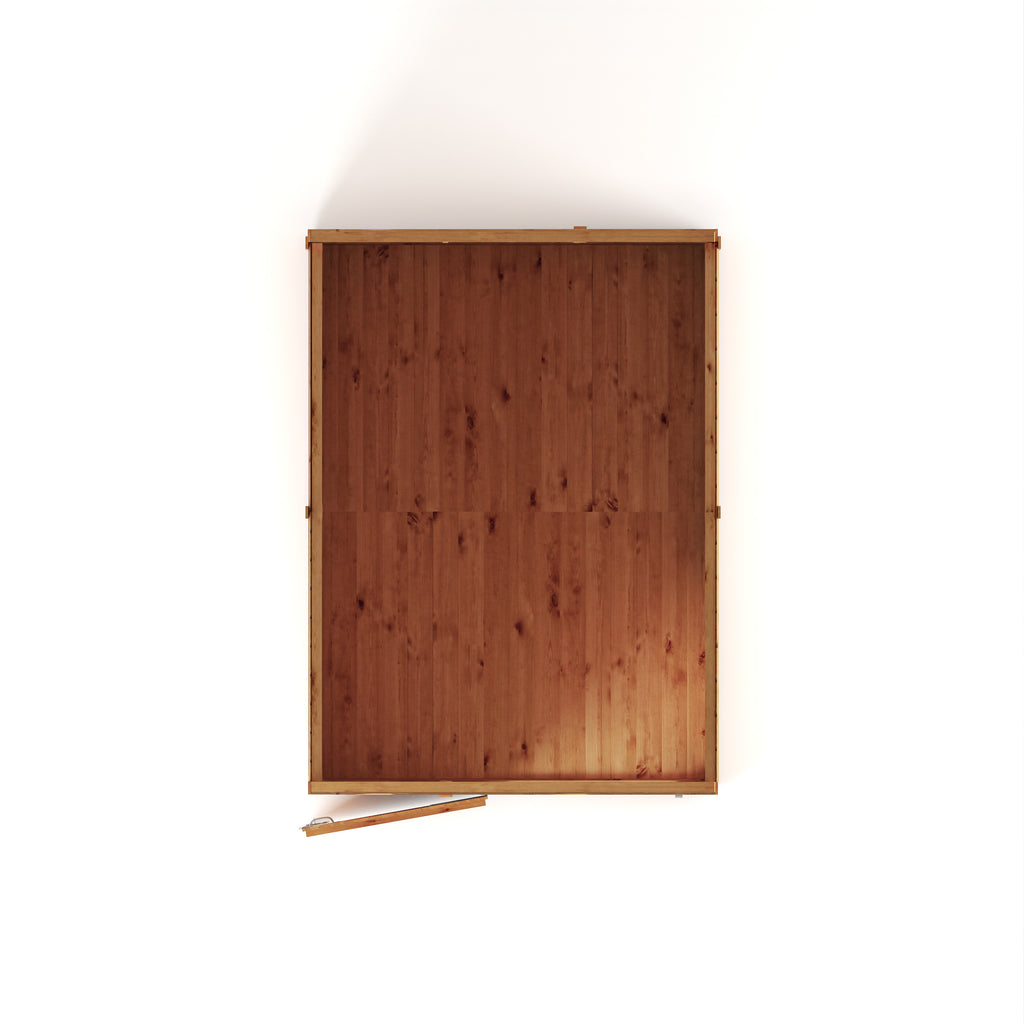 8 x 6 Woodsman Shiplap Pent - Styrene