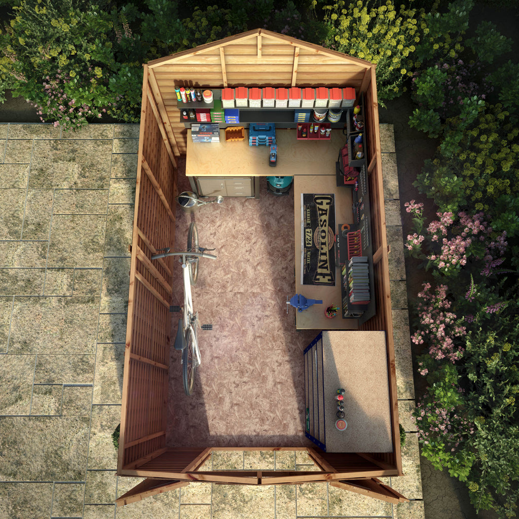 10 x 6 Overlap Apex  - Windowless