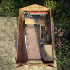 10 x 6 Overlap Apex  - Windowless