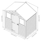 4 x 6 Shiplap Apex