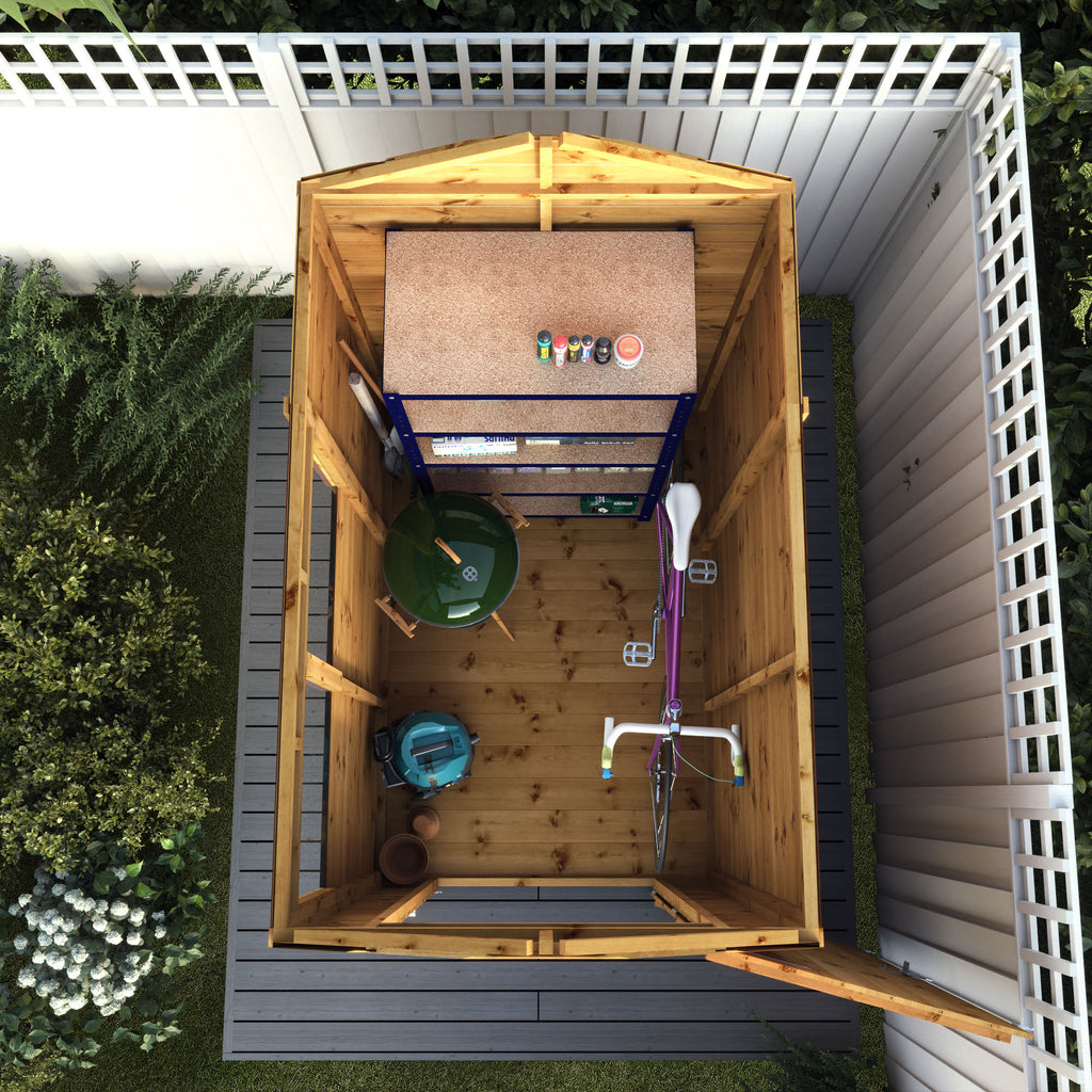 6 x 4 Modular Shiplap Apex