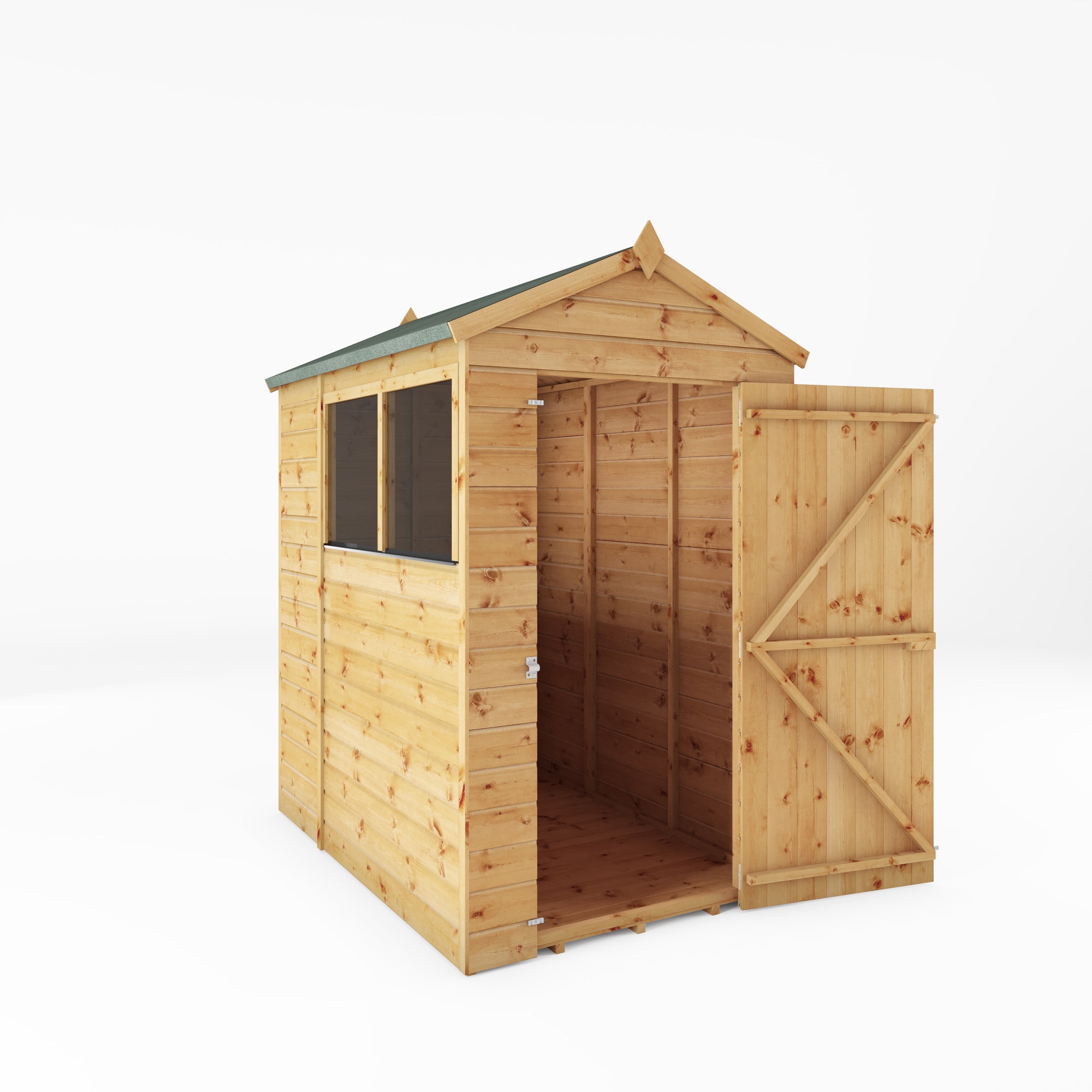 6 x 4 Modular Shiplap Apex