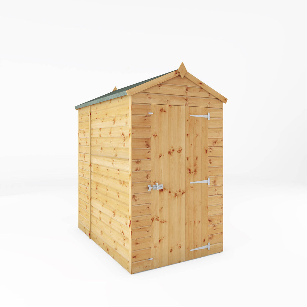 6 x 4 Modular Shiplap Apex - Windowless