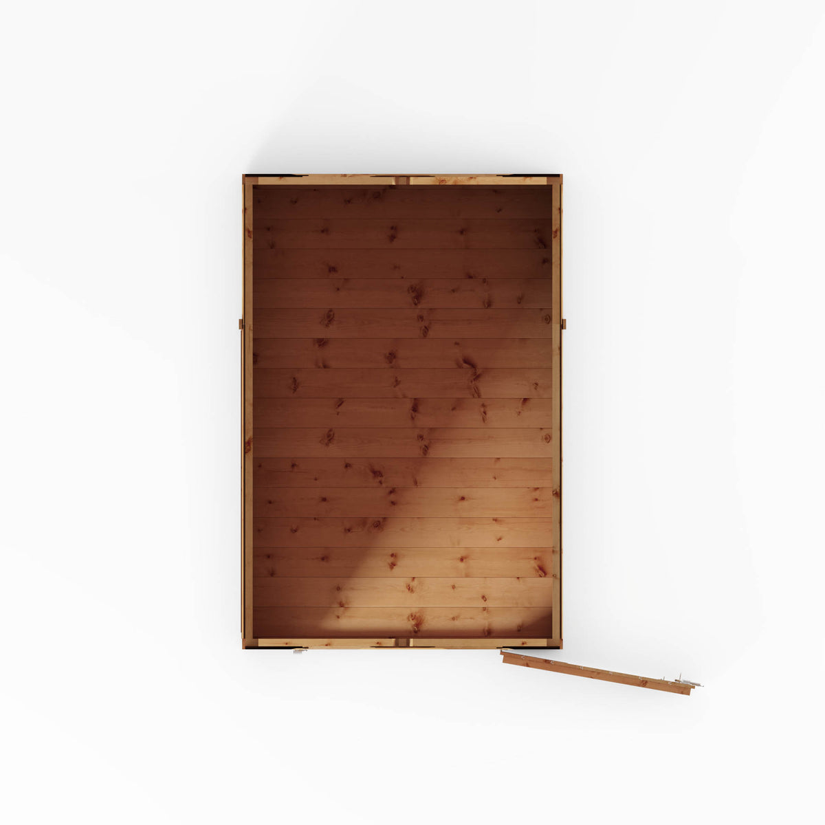 6 x 4 Modular Shiplap Apex - Windowless