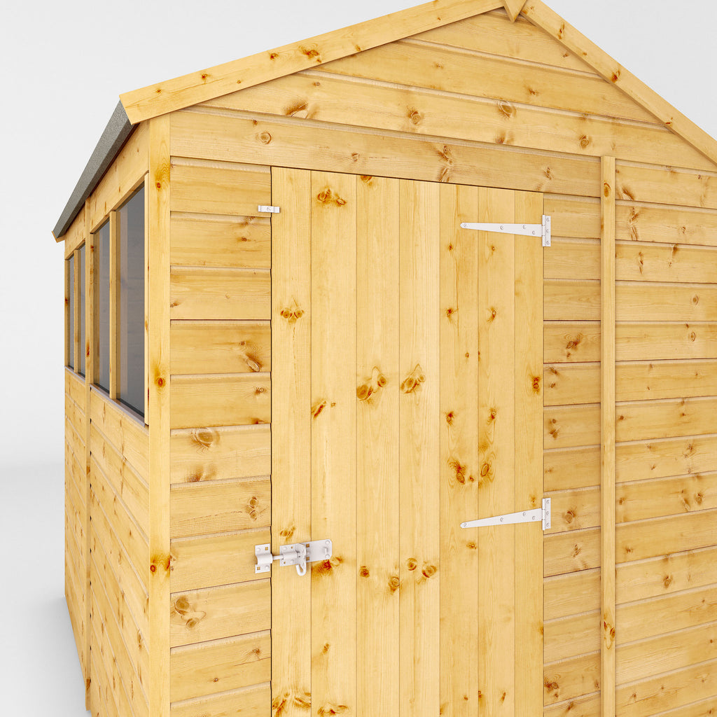 8 x 6 Modular Shiplap Apex