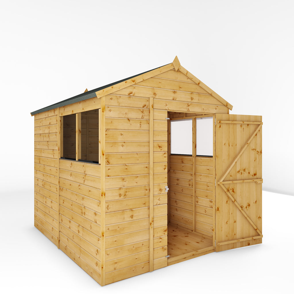 8 x 6 Modular Shiplap Apex