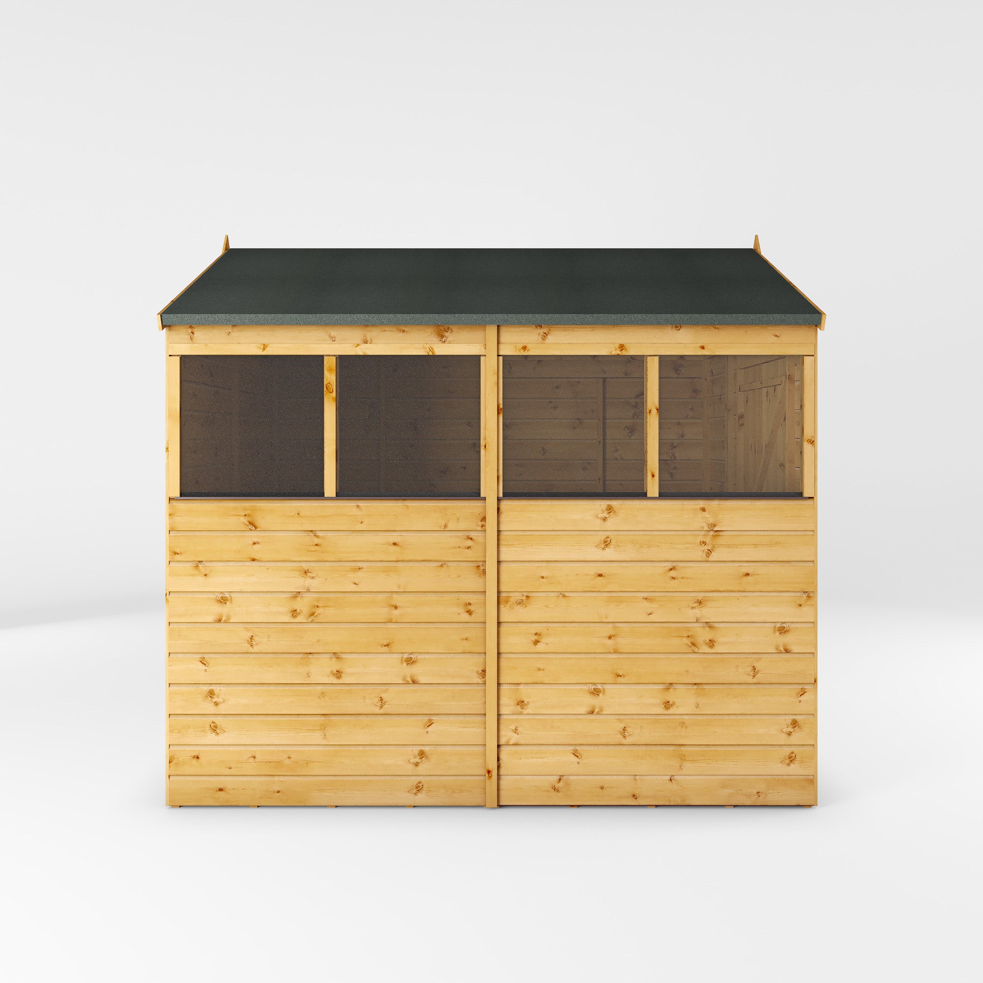 8 x 6 Modular Shiplap Apex