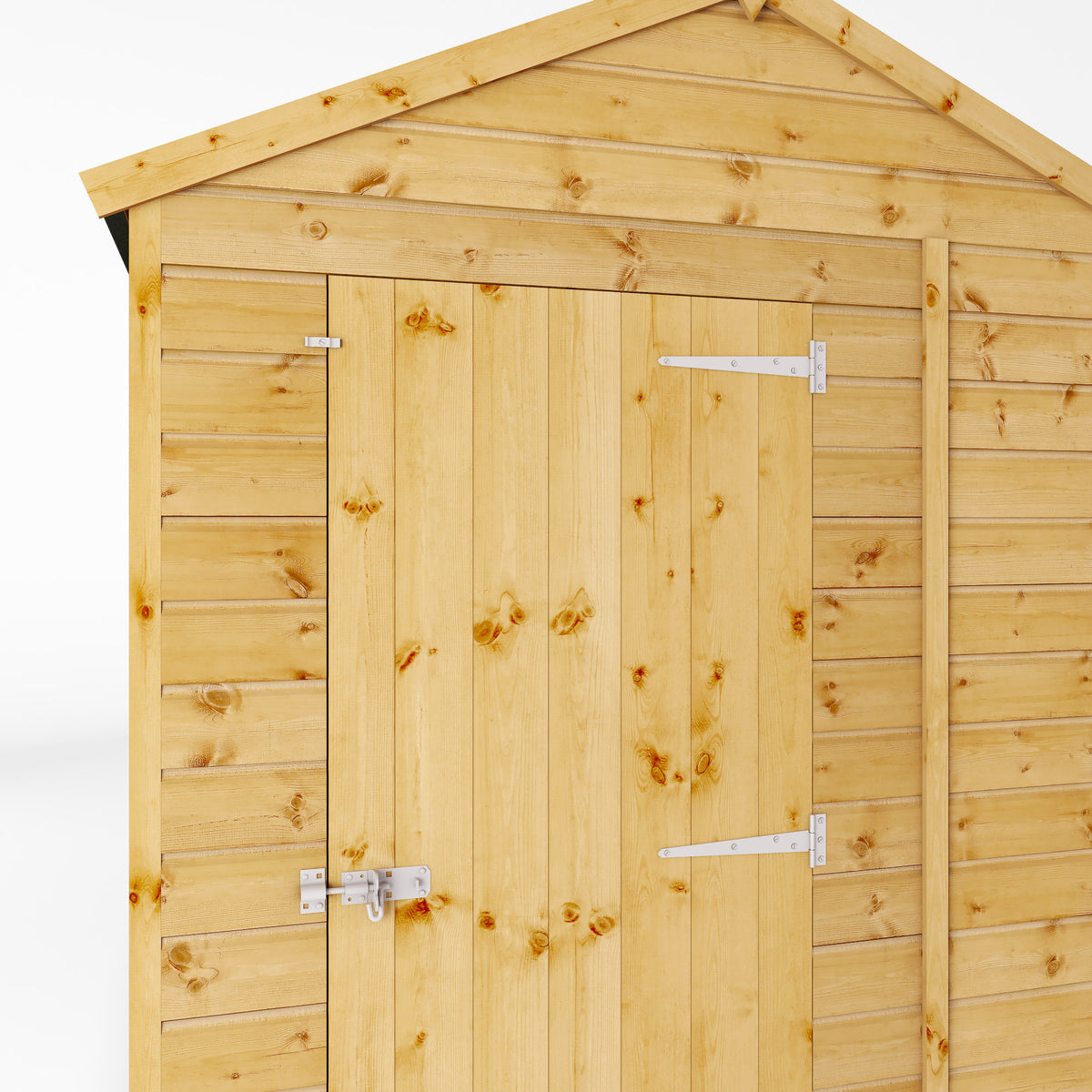 8 x 6 Modular Shiplap Apex - Windowless