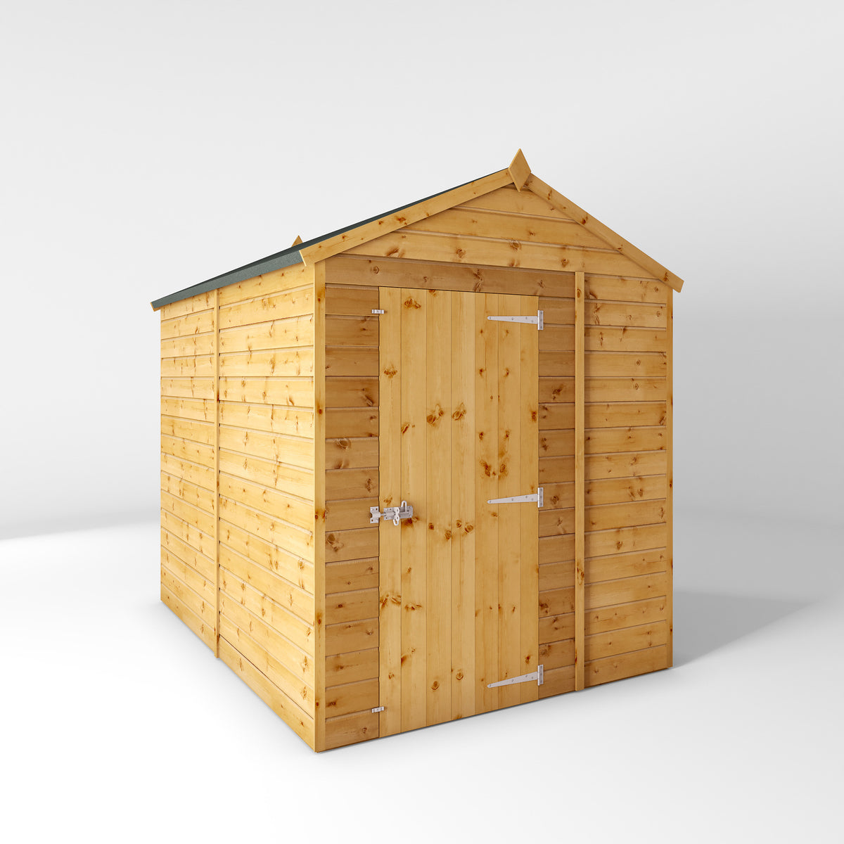 8 x 6 Modular Shiplap Apex - Windowless