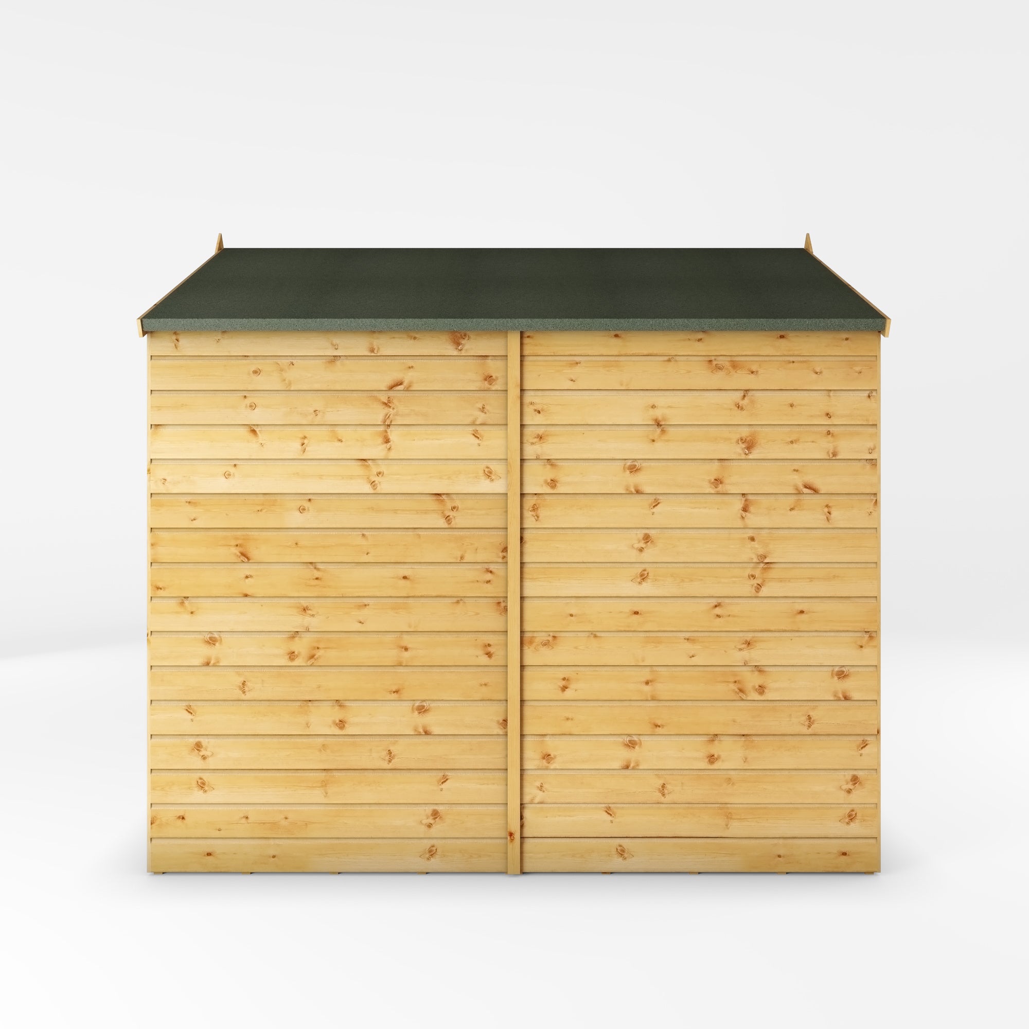 8 x 6 Modular Shiplap Apex - Windowless