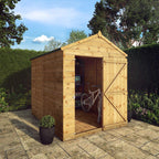 8 x 6 Modular Shiplap Apex - Windowless