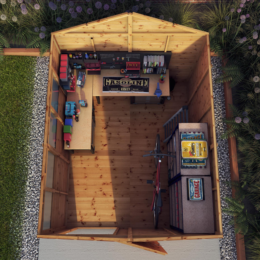 10 x 8 Modular Shiplap Apex