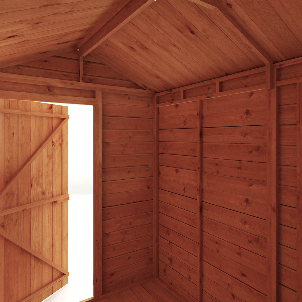 7 x 5 Modular Shiplap Apex - Windowless