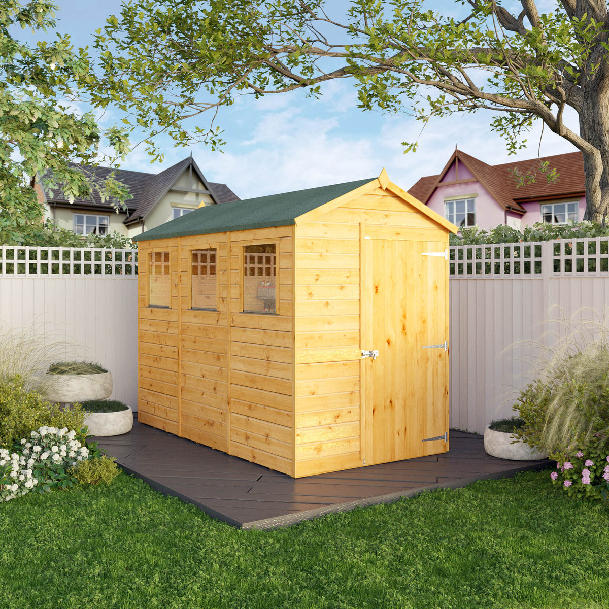 9 x 5 Modular Shiplap Apex