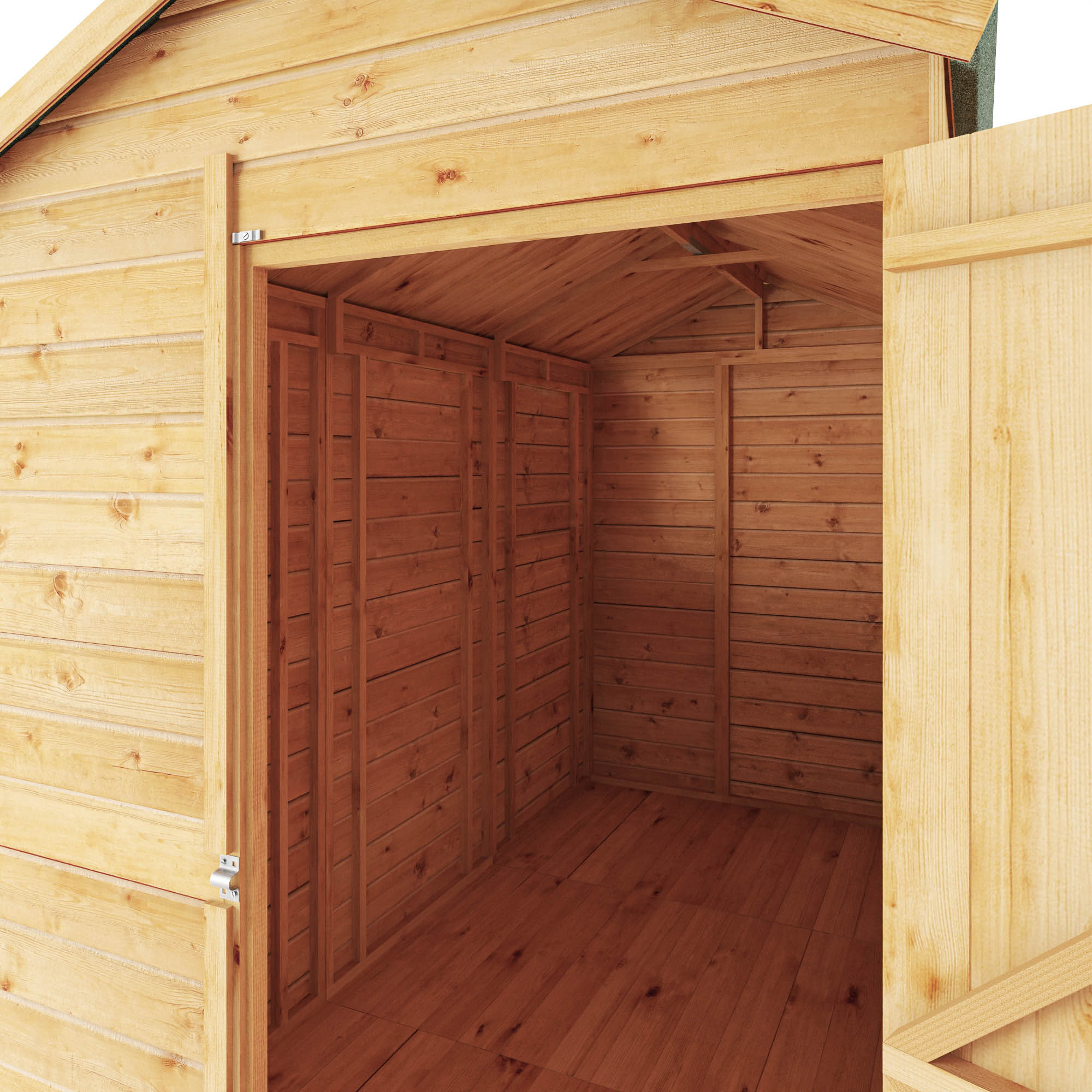 9 x 5 Modular Shiplap Apex - Windowless