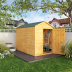 9 x 5 Modular Shiplap Apex - Windowless