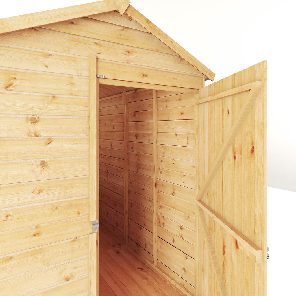 10 x 5 Modular Shiplap Apex - Windowless