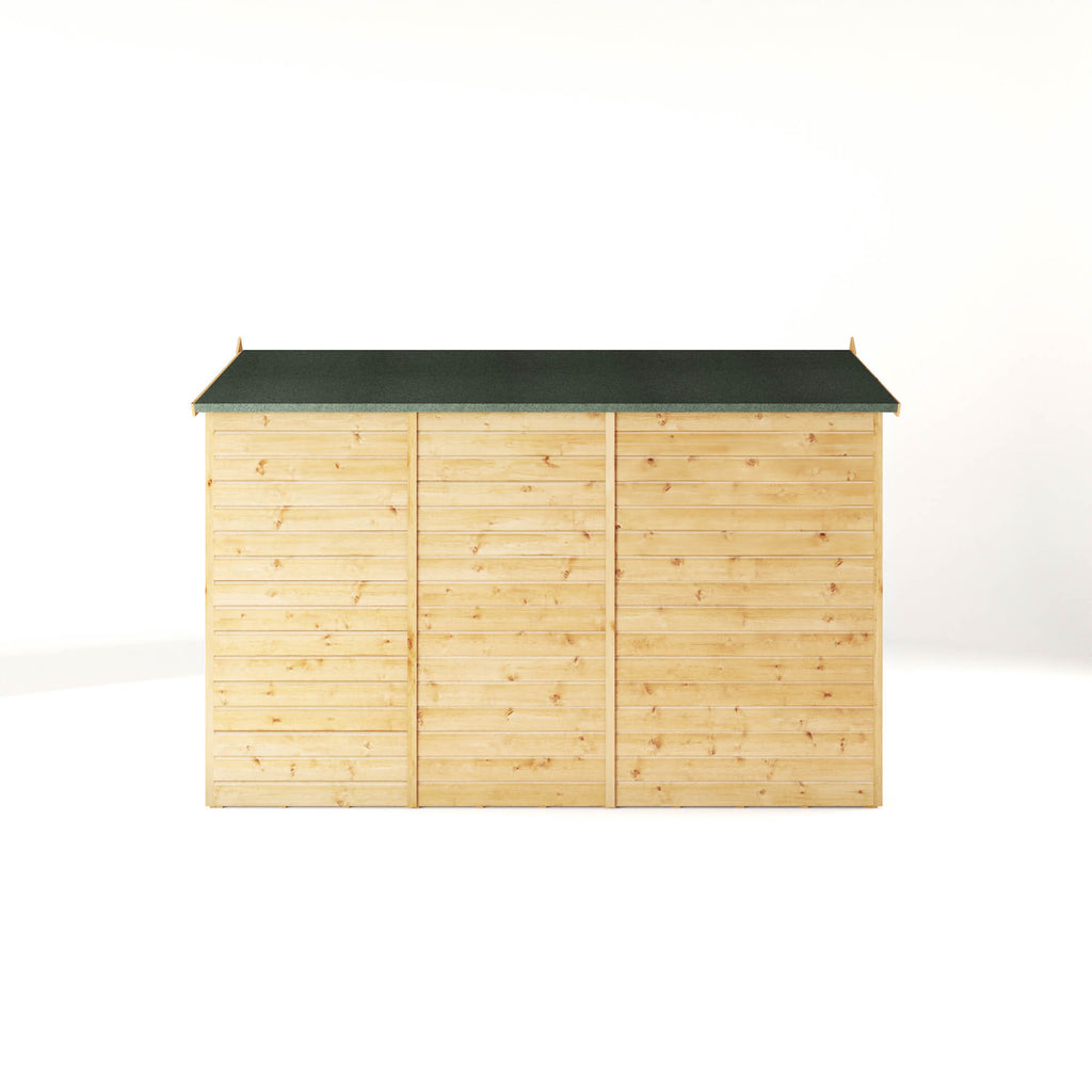 10 x 5 Modular Shiplap Apex - Windowless
