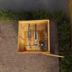 4 x 4 Modular Shiplap Pent - Windowless