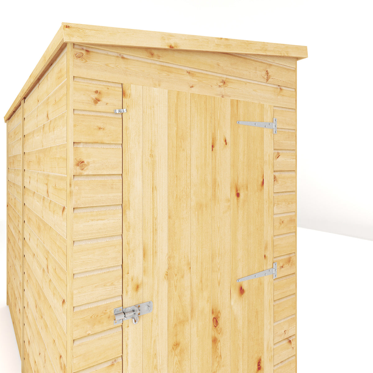 8 x 4 Modular Shiplap Pent - Windowless