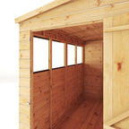 8 x 4 Modular Shiplap Pent