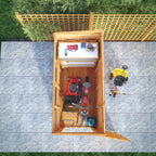 8 x 4 Modular Shiplap Pent