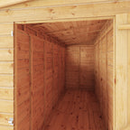 12 x 4 Modular Shiplap Pent - Windowless