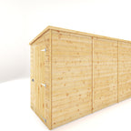 12 x 4 Modular Shiplap Pent - Windowless