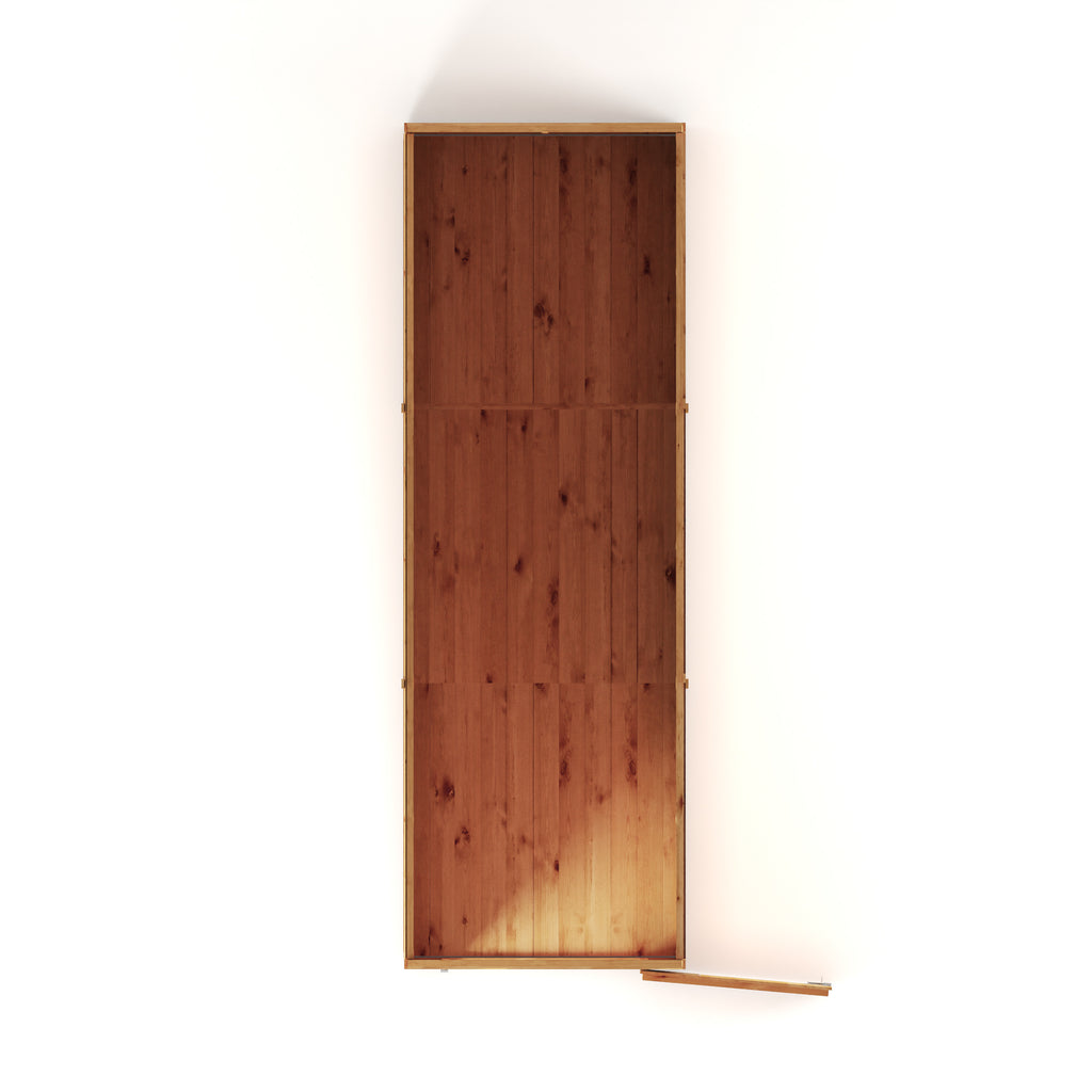 12 x 4 Modular Shiplap Pent - Windowless
