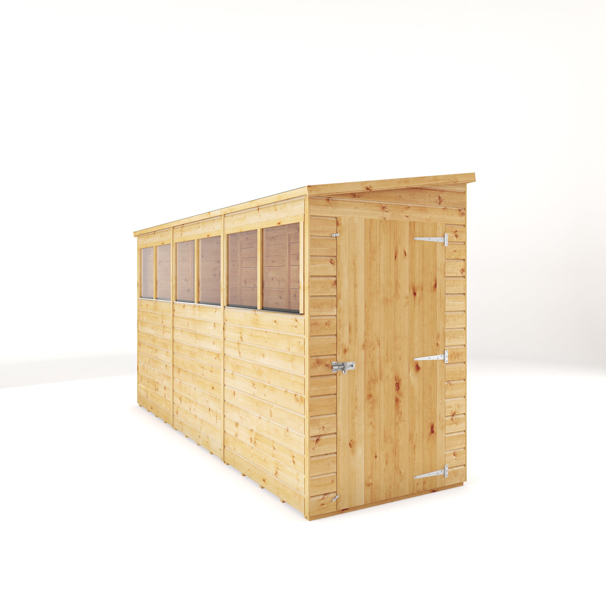 12 x 4 Modular Shiplap Pent