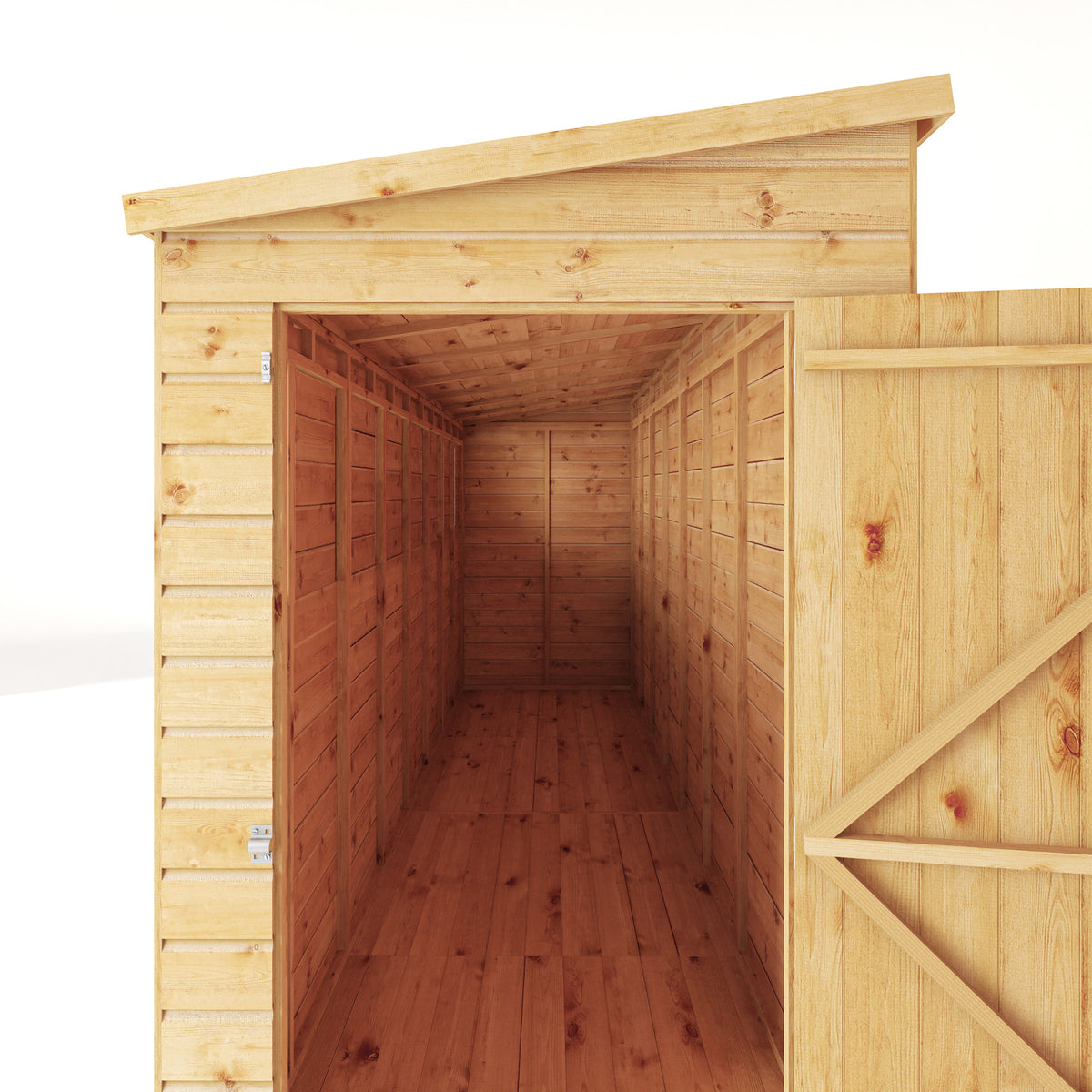 16 x 4 Modular Shiplap Pent