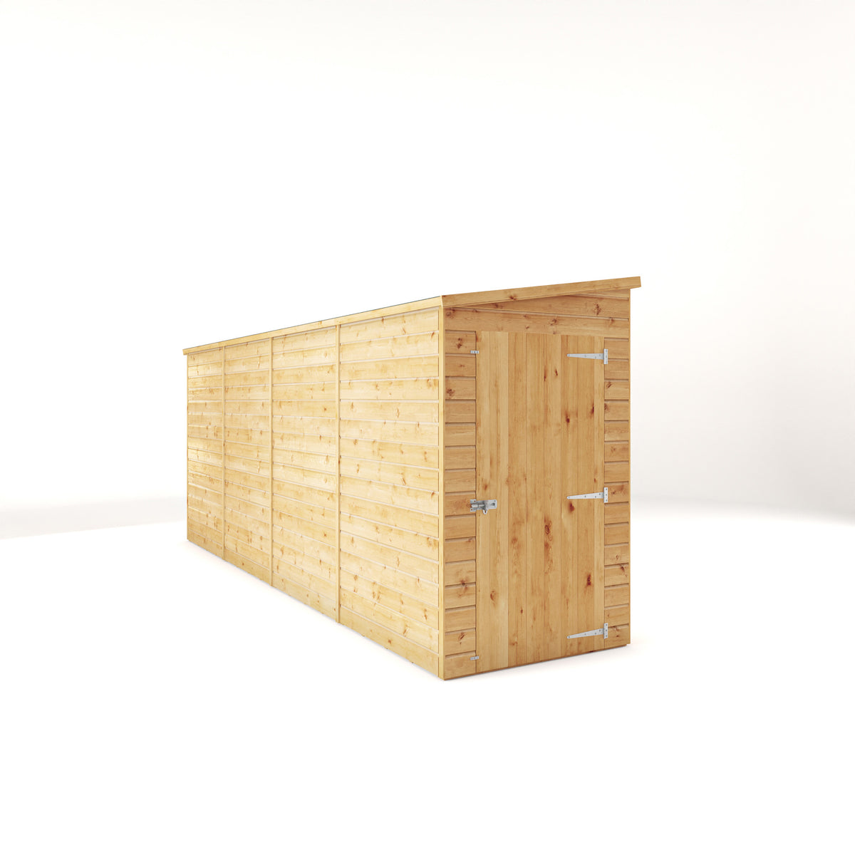 16 x 4 Modular Shiplap Pent - Windowless