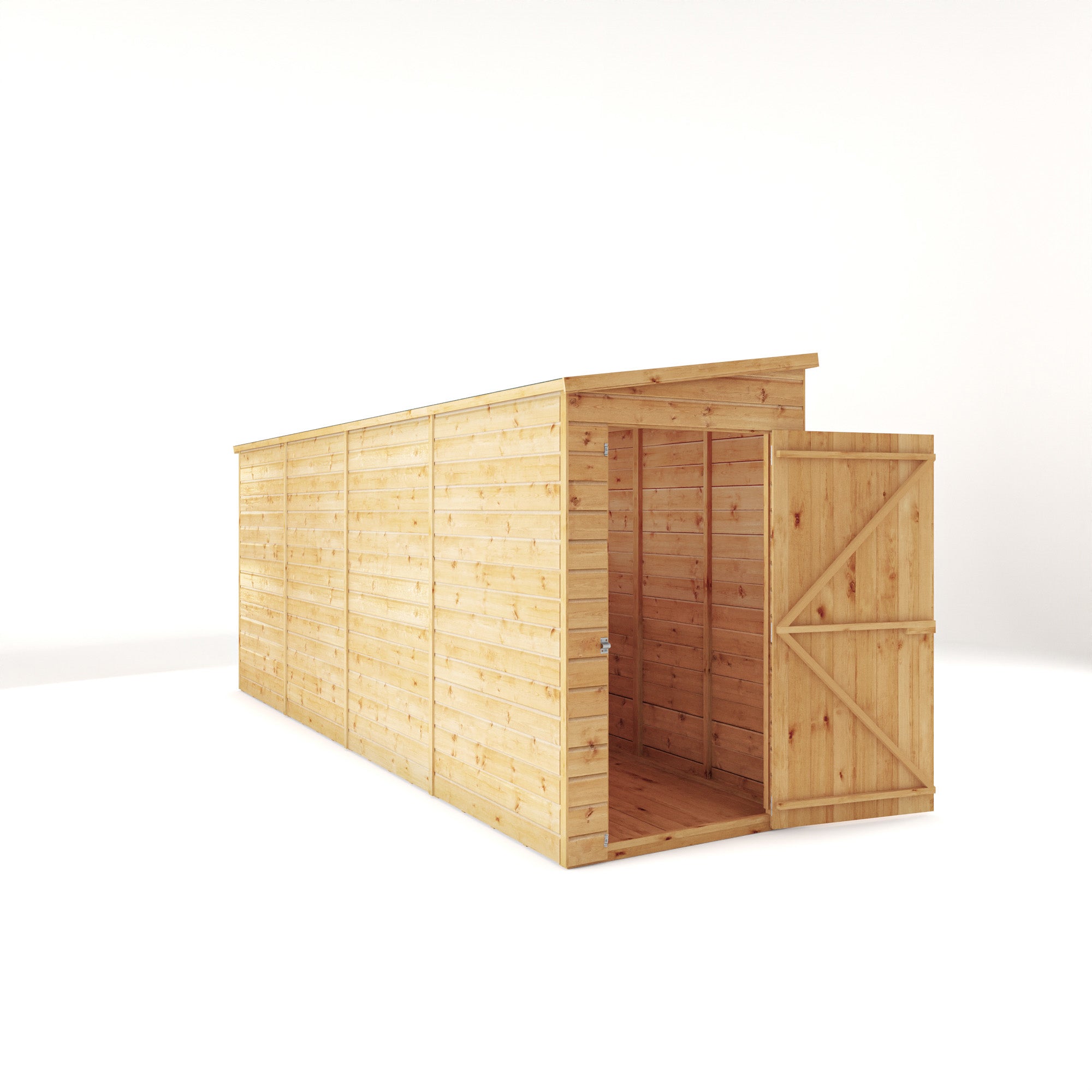 16 x 4 Modular Shiplap Pent