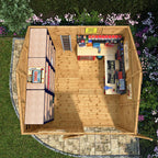 10 x 10 Premium Shiplap Reverse Apex Workshop