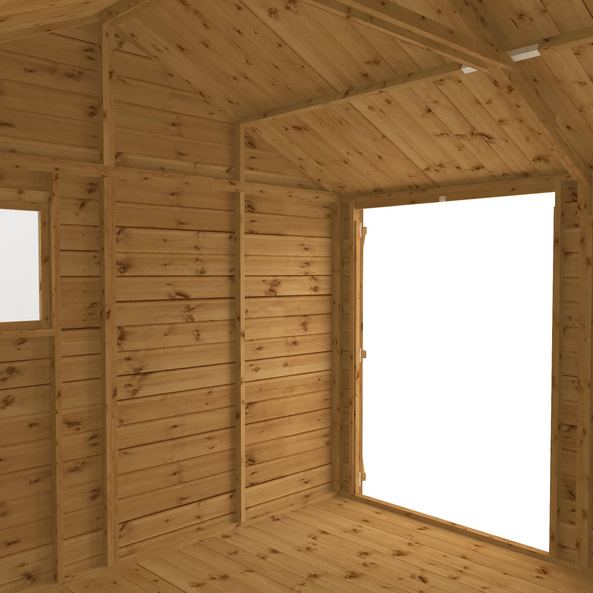 10 x 10 Premium Shiplap Reverse Apex Workshop