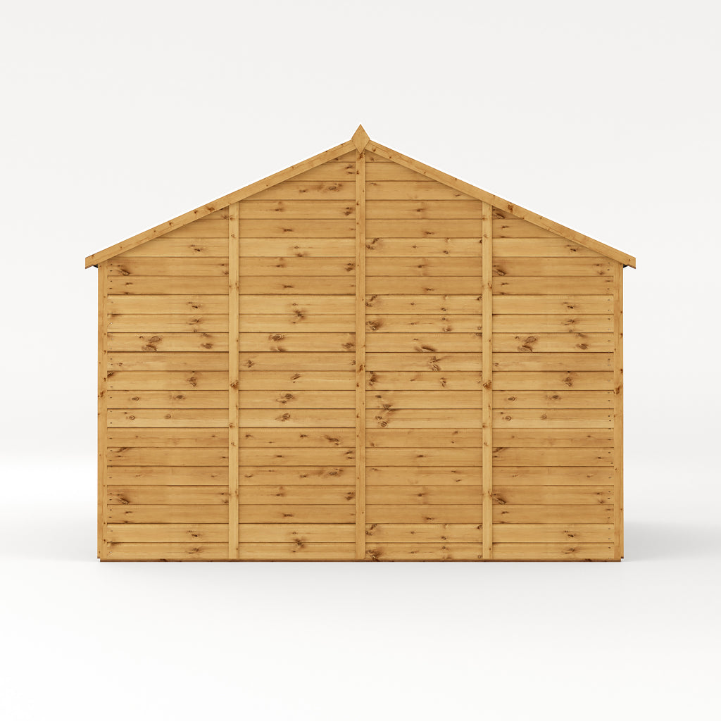 10 x 10 Premium Shiplap Reverse Apex Workshop