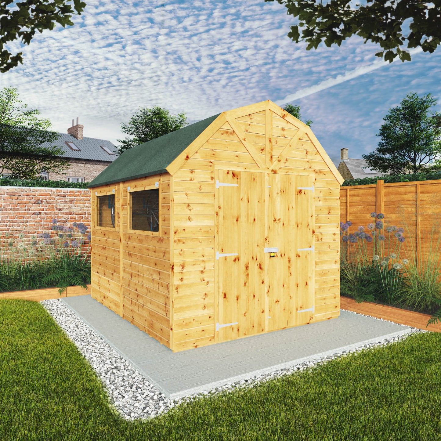 10 x 8 Premium Shiplap Dutch Barn
