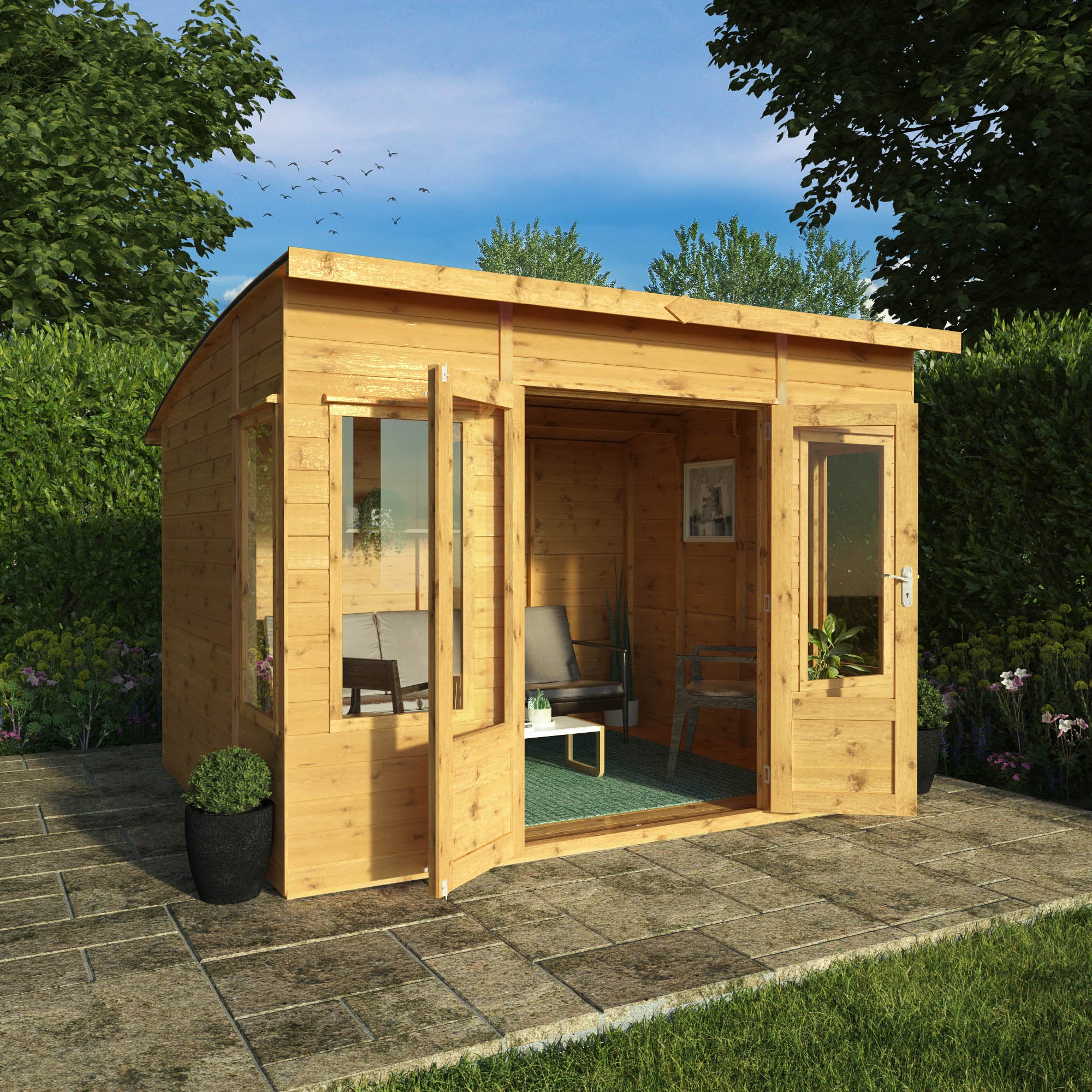 10 x 8 Premium Helios Summerhouse