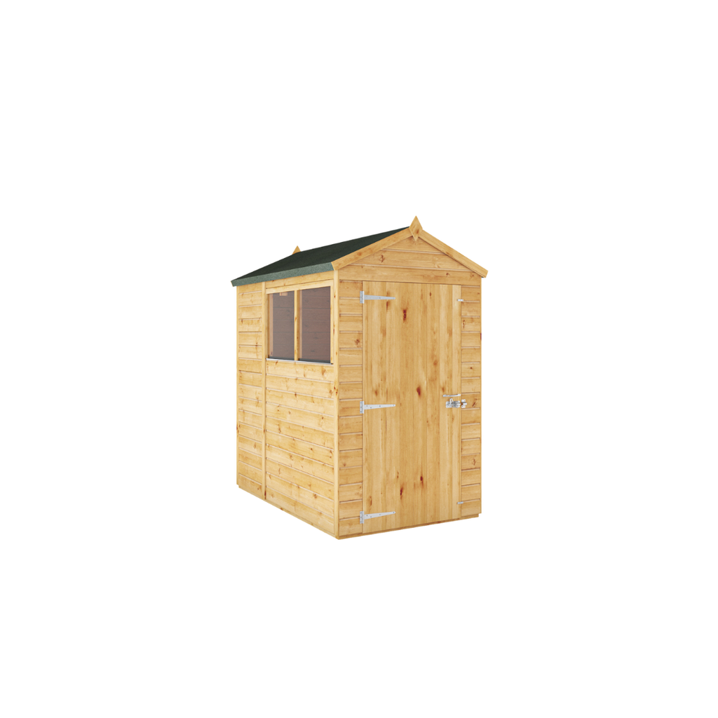 6 x 4 Woodsman Shiplap Apex - Styrene