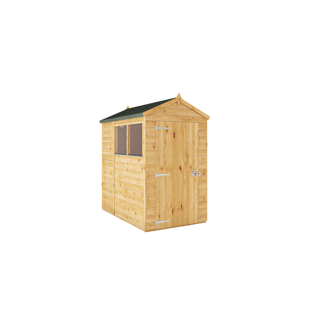 6 x 4 Woodsman Shiplap Apex - Styrene