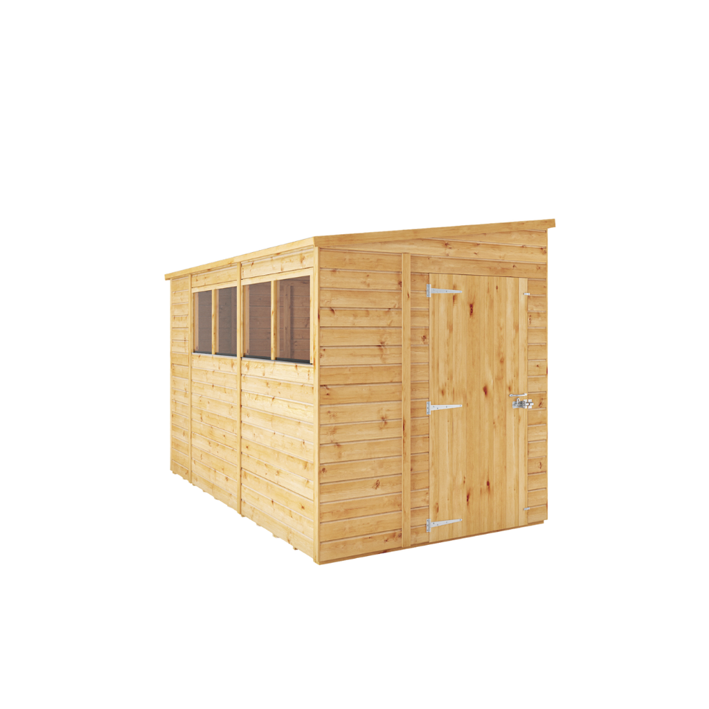 10 x 6 Woodsman Shiplap Pent - Styrene