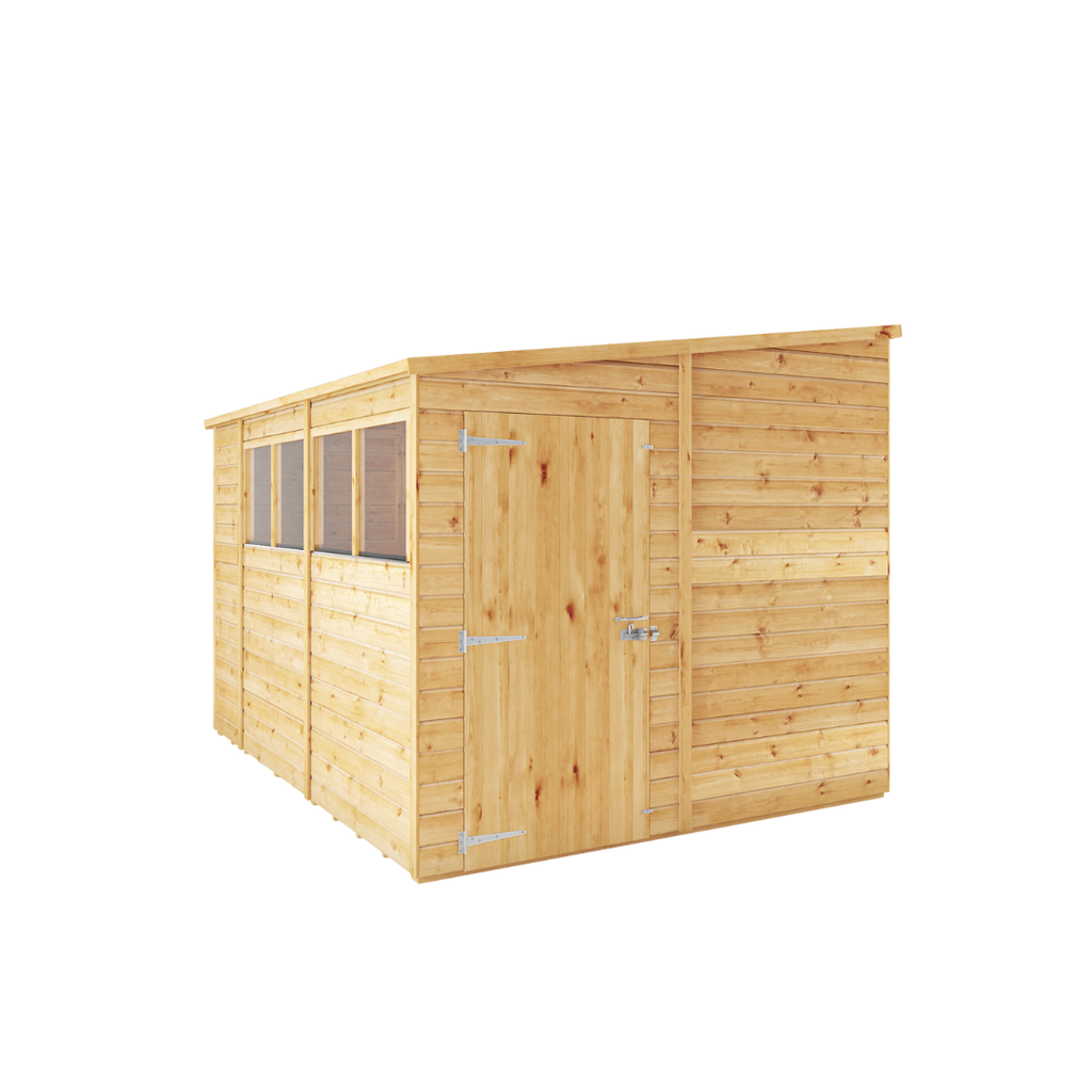 10 x 8 Woodsman Shiplap Pent - Styrene