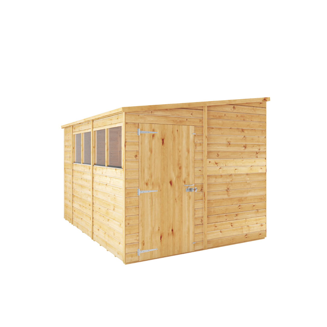 10 x 8 Woodsman Shiplap Pent - Styrene