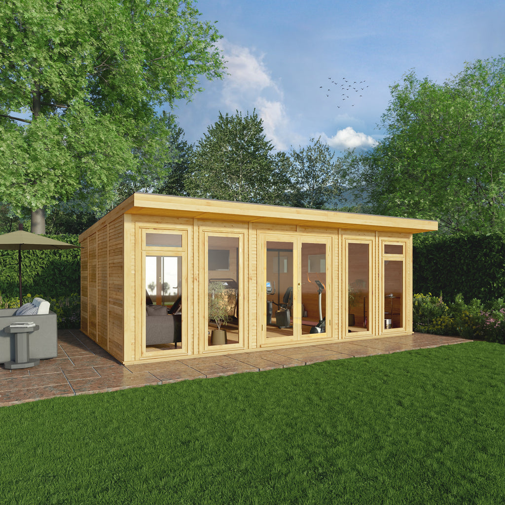 Sherwood Edwinstowe 6m x 4m Insulated Garden Room