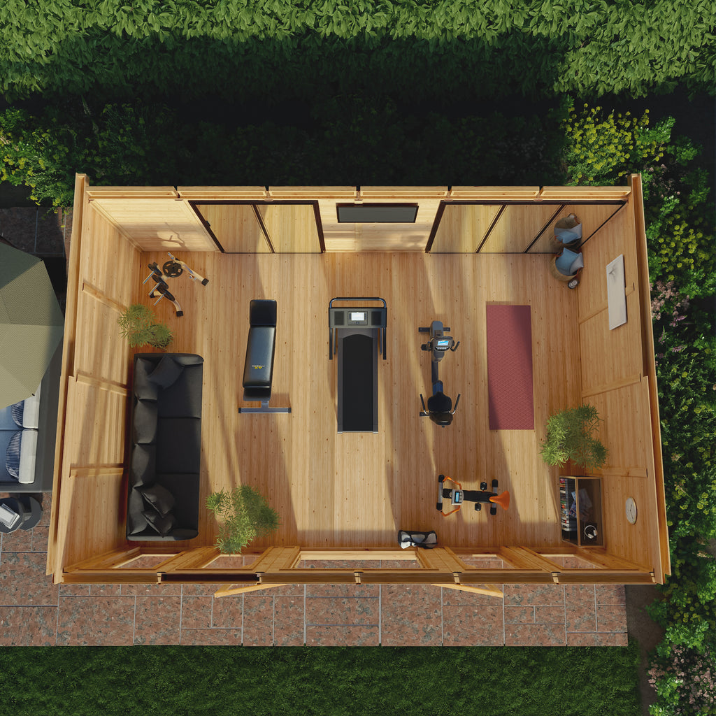 Sherwood Edwinstowe 6m x 4m Insulated Garden Room