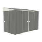 Absco Bike Shed 3.00m x 1.52m - (Woodland Grey)