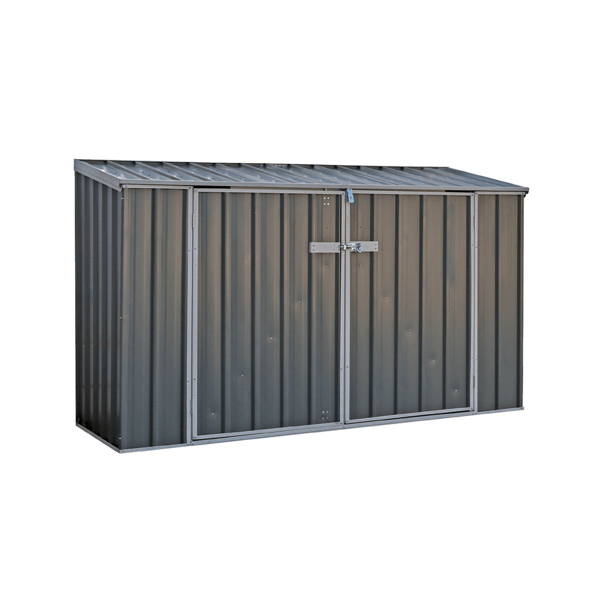 Absco Bike Store 2.26m x 0.78m - (Woodland Grey)