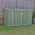 Absco Bike Store 2.26m x 0.78m - (Pale Eucalyptus)