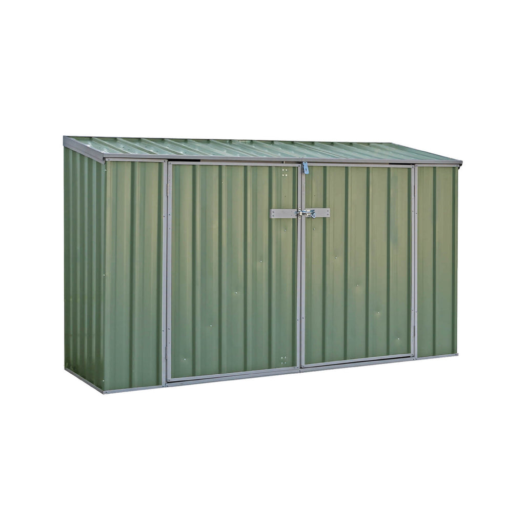 Absco Bike Store 2.26m x 0.78m - (Pale Eucalyptus)